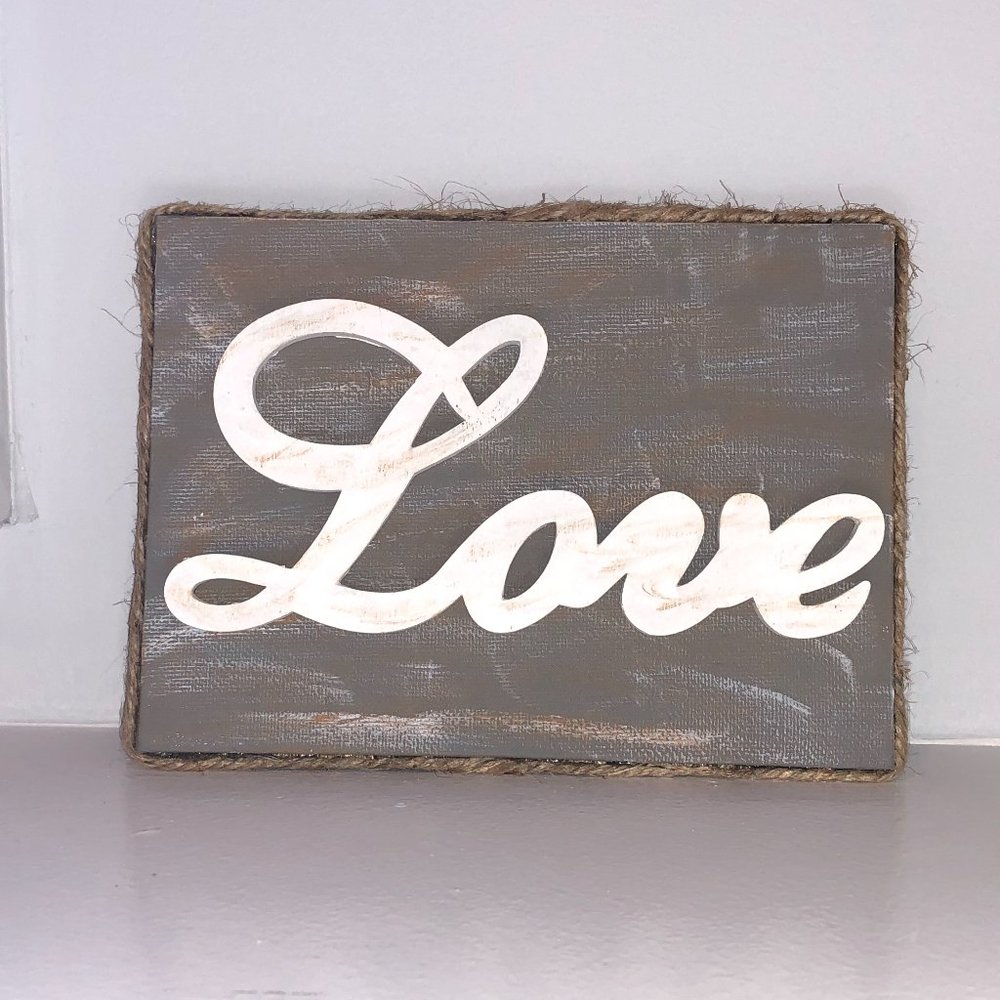NEW "LOVE", Plain & Simple! Wall Decor / Art